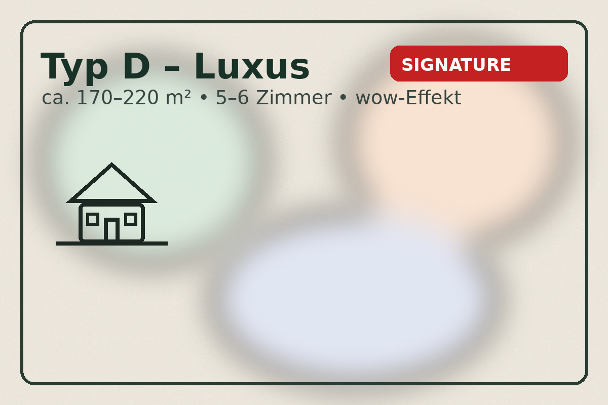 Haustyp D – Luxus